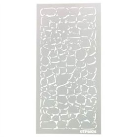 Plantilla Stencil Piedras COTP8026 15x30cm.