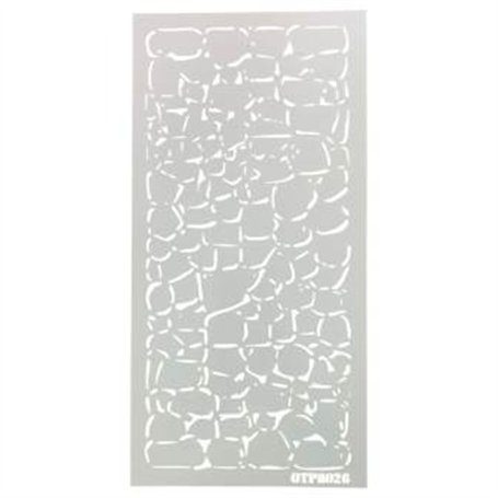 Plantilla Stencil Piedras COTP8026 15x30cm.