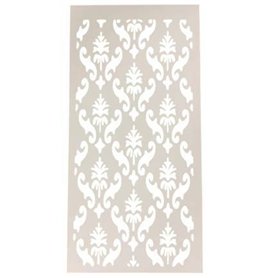 Plantilla Stencil Adamascado COTP8005 15x30cm.
