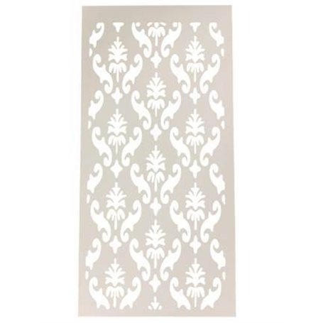 Plantilla Stencil Adamascado COTP8005 15x30cm.