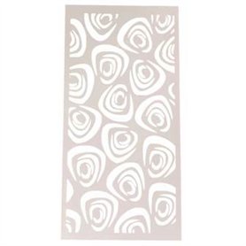 Plantilla Stencil Espirales COTP8019 15x30cm.
