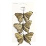 BUTTERFLY featherdeco 3pcs S