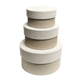 Set de Cajas LINNE ROUND S/M/L 3pcs
