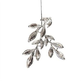 Ornamento METAL TWIG  B PLATA 7,5/5cm