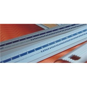Regla Aluminio 50cm