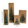 PINE TREE paperbag set 4pcs