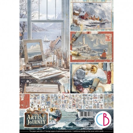 Artist Journey Creative Pad A4 9/Pkg