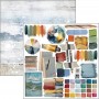 Colecciones Scrap – Papeles y materiales creativos para scrapbooking Artist Journey Fussy Cut Pad 6"x6"