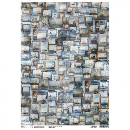 Rice Paper A3 Seaside Dreams