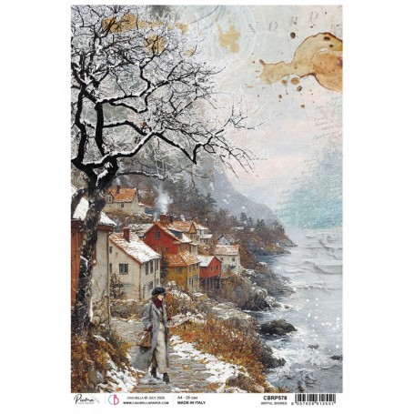 Rice Paper A4 Artful Shores