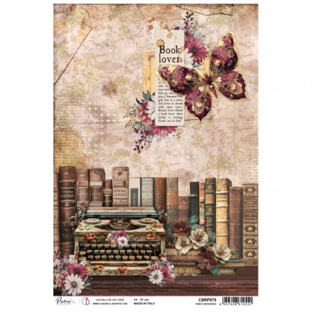 Rice Paper A4 Inked Memories