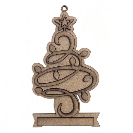 Árbol doble capa colgar DM