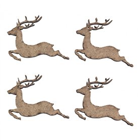 Ciervo para copa pack 4 pcs