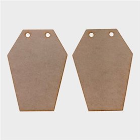 Siluetas Ataúd DM 15x20,5 cm