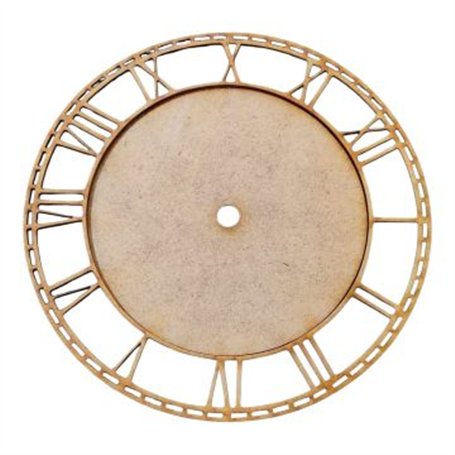 Esfera Reloj Numeros Romanos 18cm.