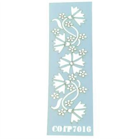 Plantilla Stencil COTP7016 6x15 cm.