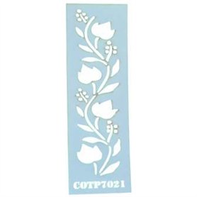 Plantilla Stencil Ramas COTP7021 6x15 cm.