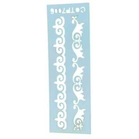 Plantilla Stencil Cenefa COTP7006 6x15 cm.