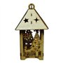 Farol DM Navidad Pinos y Renos 14x14x25cm