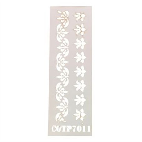 Plantilla Stencil Cenefa COTP7011 6x15 cm.