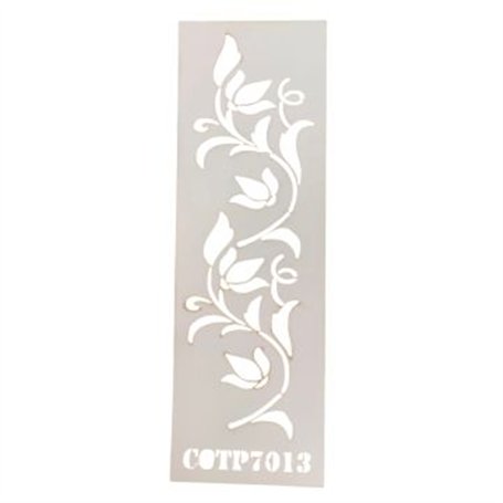 Plantilla Stencil Ramas COTP7013 6x15 cm.