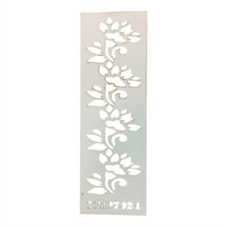 Plantilla Stencil Rama COTP7024 6x15 cm.