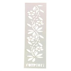 Plantilla Stencil Rama  COTP7017 6x15 cm.