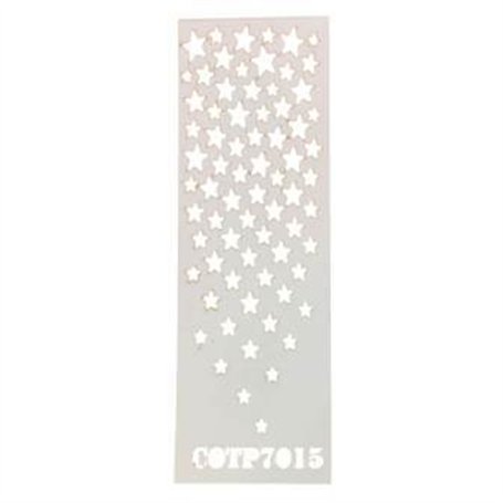 Plantilla Stencil Estrella COTP7015 6x15 cm.
