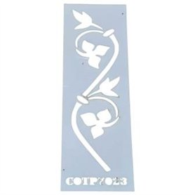 Plantilla Stencil Rama COTP7023 6x15 cm.