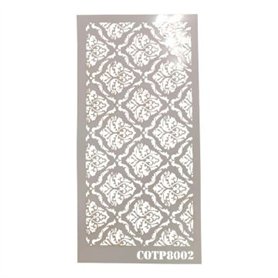 Plantilla Stencil  COTP8002 15x30cm.