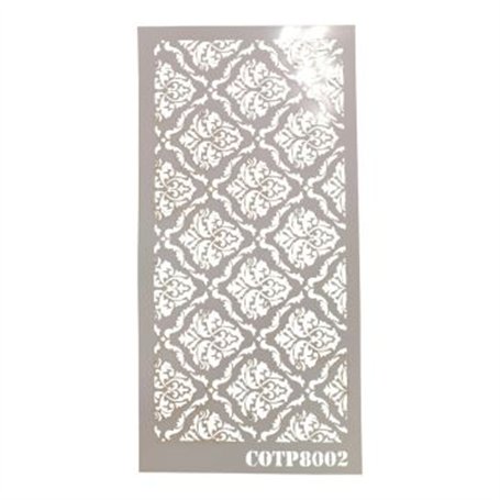 Plantilla Stencil  COTP8002 15x30cm.