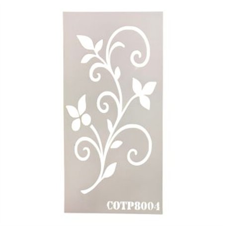 Plantilla Stencil  COTP8004 15x30cm.