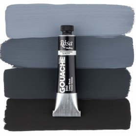 Gouache 840 Lamp Black ROSA GALLERY Tubo 20ml