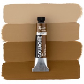Gouache 834 Raw Siena ROSA GALLERY Tubo 20ml