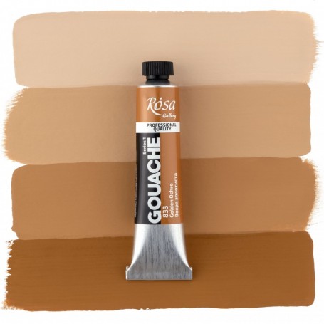 Gouache 833 Golden Ochre ROSA GALLERY Tubo 20ml