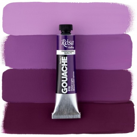Gouache 818 Violet Light ROSA GALLERY Tubo 20ml