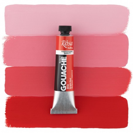 Gouache 813 Bright Red ROSA GALLERY Tubo 20ml