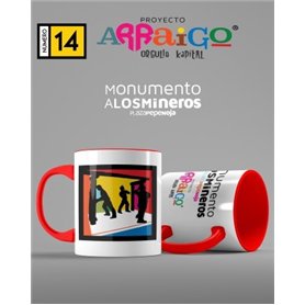 Taza Ceramica Alma Local MONUMENTO A LOS MINEROS
