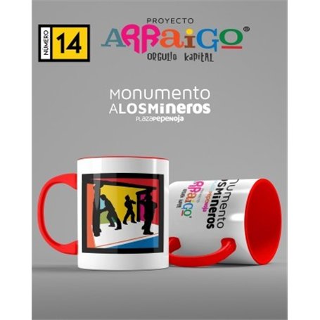 Taza Ceramica Alma Local MONUMENTO A LOS MINEROS
