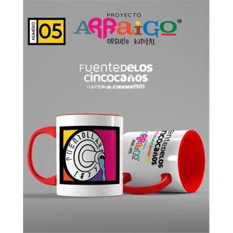 Taza Ceramica Alma FUENTE DE LOS 5 CAÑOS