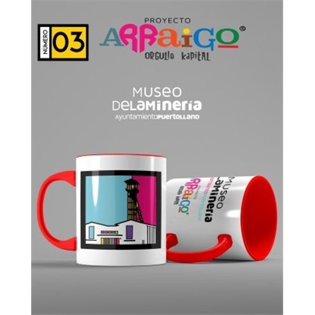 Taza Ceramica Alma MUSEO DE LA MINERO