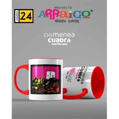 Taza Ceramica Alma CHIMENEA CUADRADA