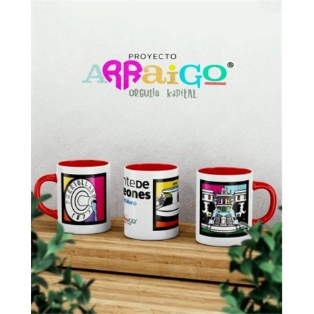 PACK 3 Taza Ceramica Arraigo Kapital