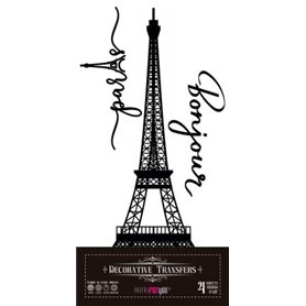 Decorative Transfers Paris I 15x30cm. 4 Hojas.