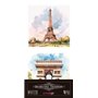 Decorative Transfers Paris II 15x30cm. 4 Hojas.
