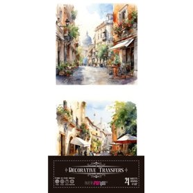 Decorative Transfers Roma III15x30cm. 4 Hojas.