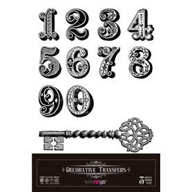 Decor Transfers Steampunk 20x30cm. 3 Hojas.