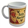 Taza Cerámica  PAPÁ NOEL VINTAGE