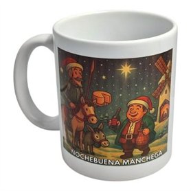 Taza Cerámica NOCHEBUENA MANCHEGA