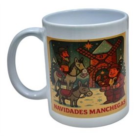 Taza Cerámica NAVIDAD MANCHEGA